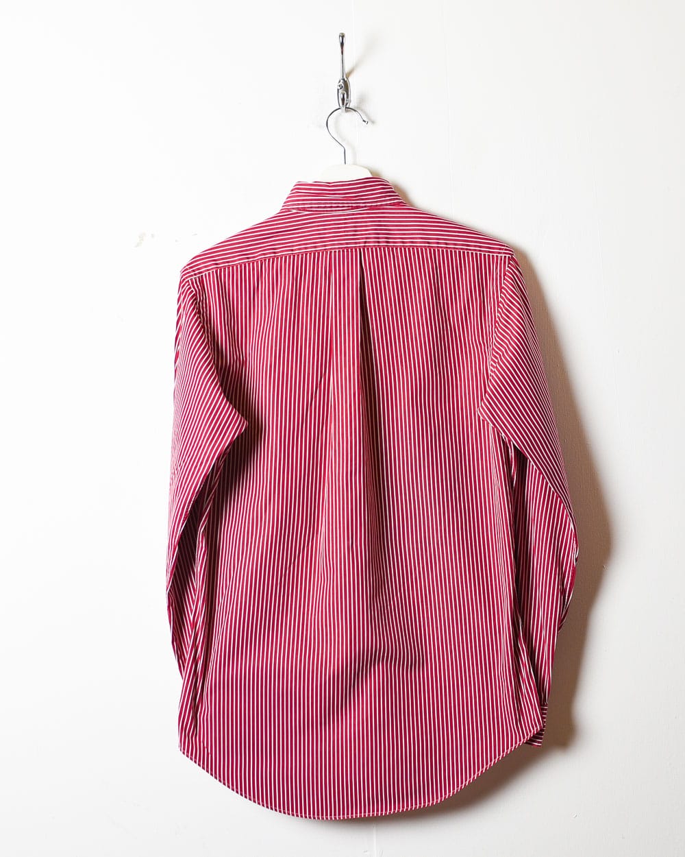 Red Polo Ralph Lauren Striped Shirt - Small