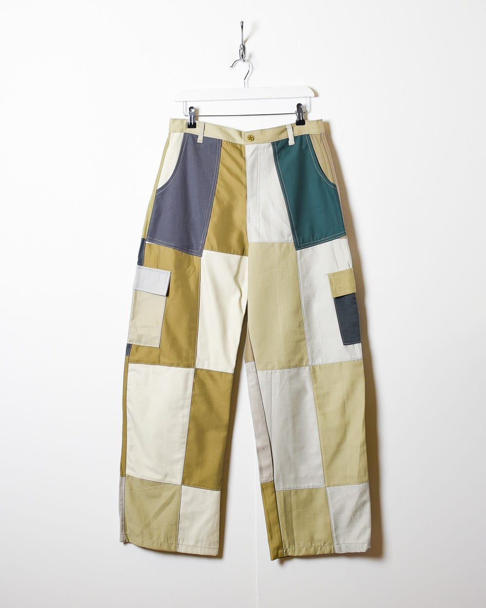 Neutral Reworked Baggy Cargo Trousers - W32 L30