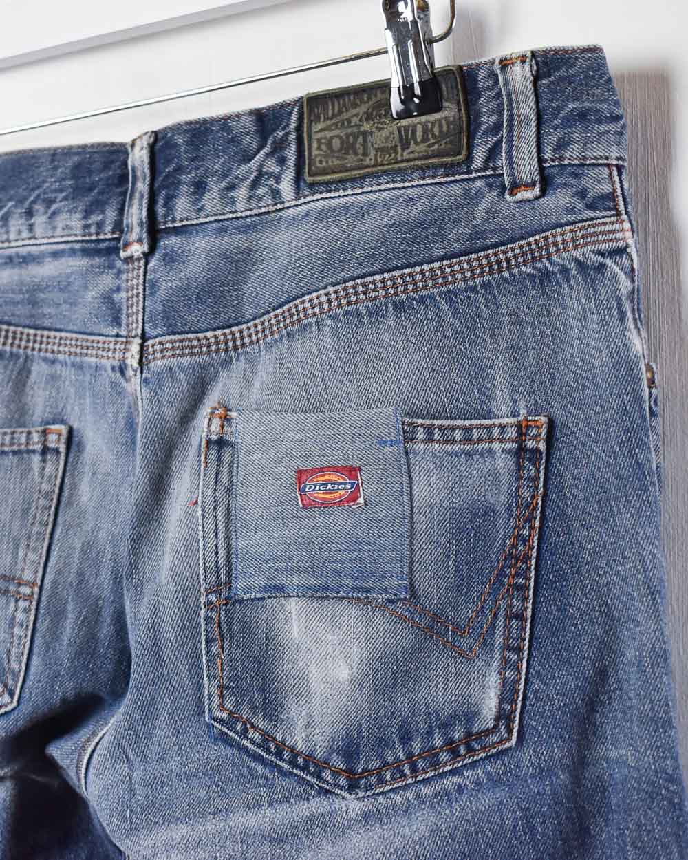 Blue Dickies Fort Worth 80s Jeans - W34 L31