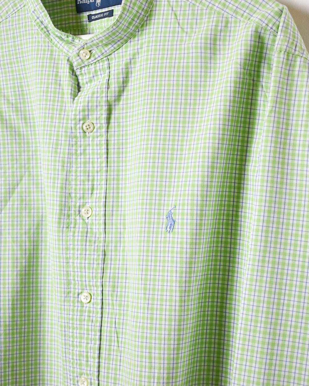 Green Polo Ralph Lauren Checked Shirt - X-Large