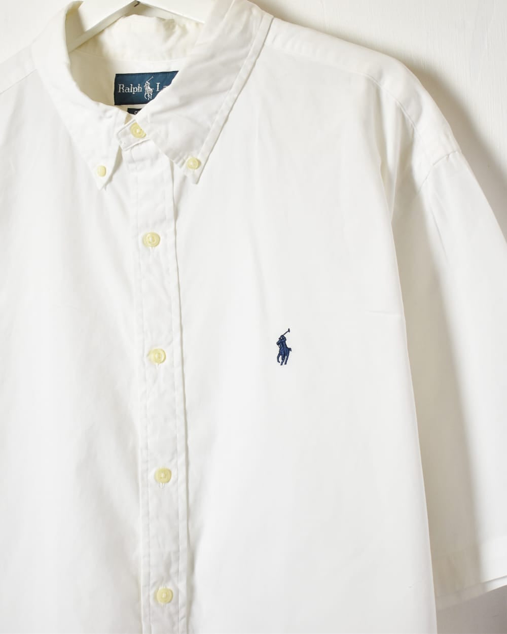 White Polo Ralph Lauren Short Sleeved Shirt - XX-Large