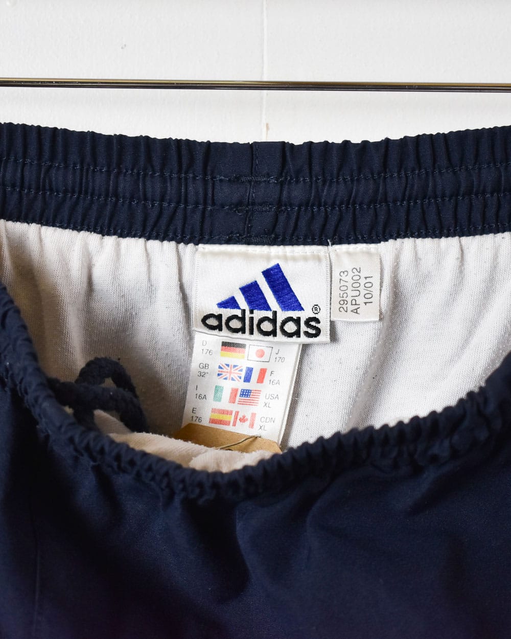 Navy Adidas Shorts - Large