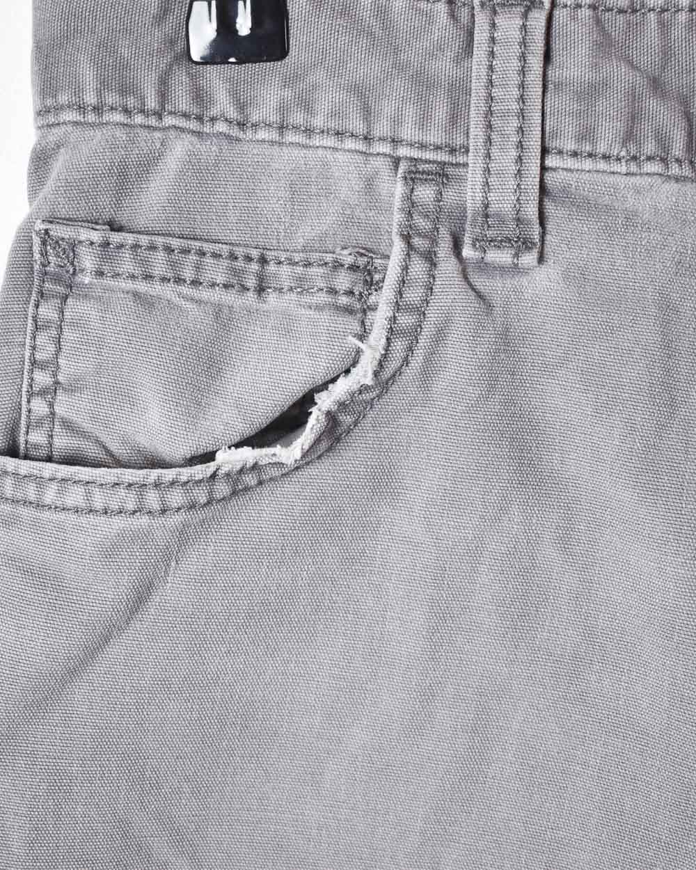 Grey Carhartt Denim Shorts - W30
