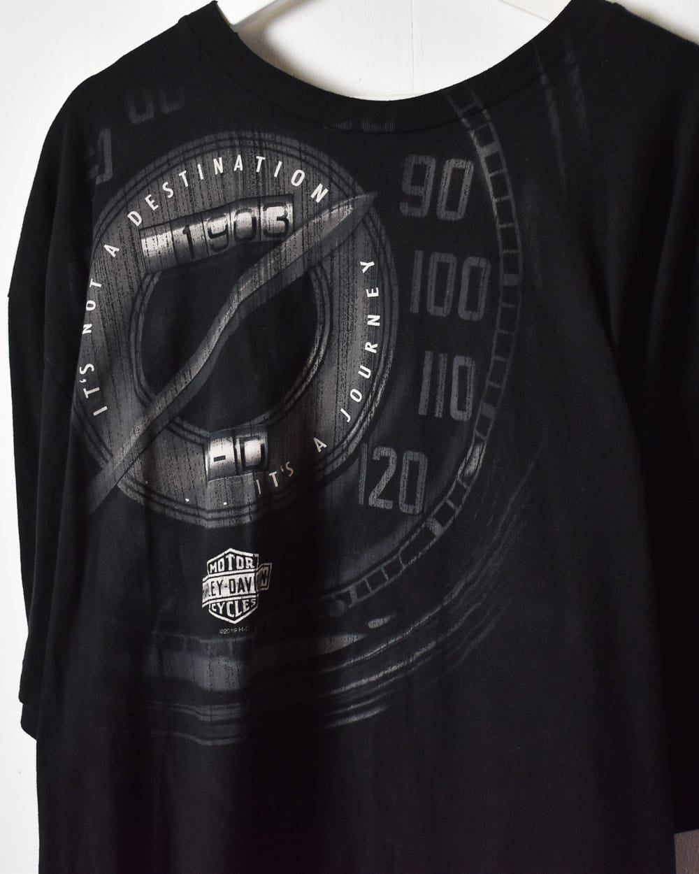 Black Harley Davidson T-Shirt - XXX-Large