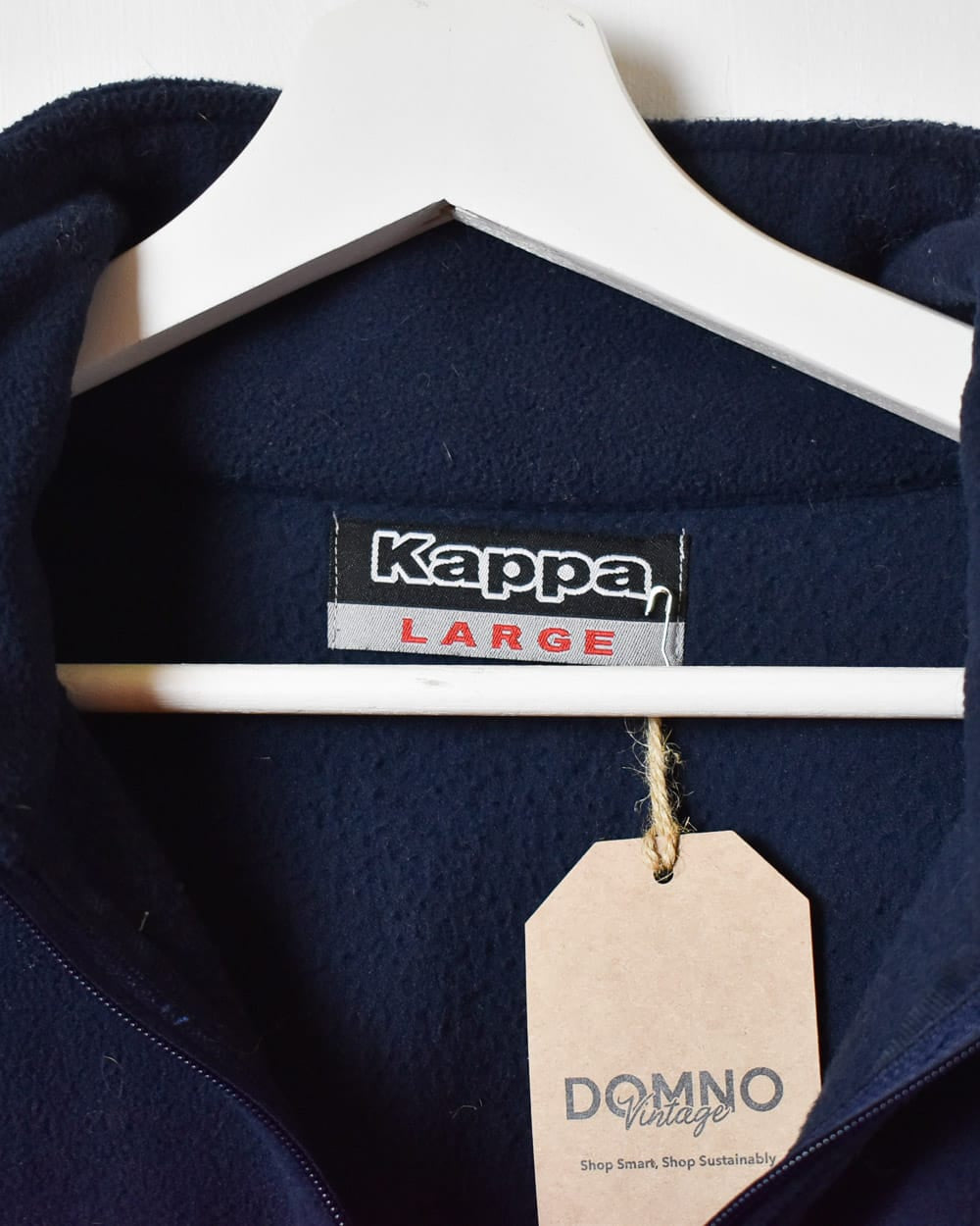 Navy Kappa 1/4 Zip Fleece - Large