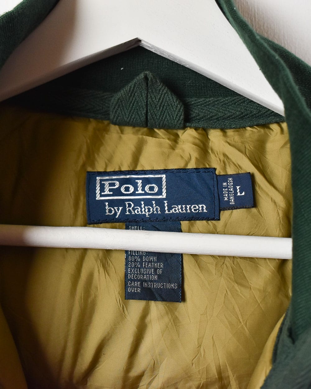 Green Polo Ralph Lauren Down Gilet - Large
