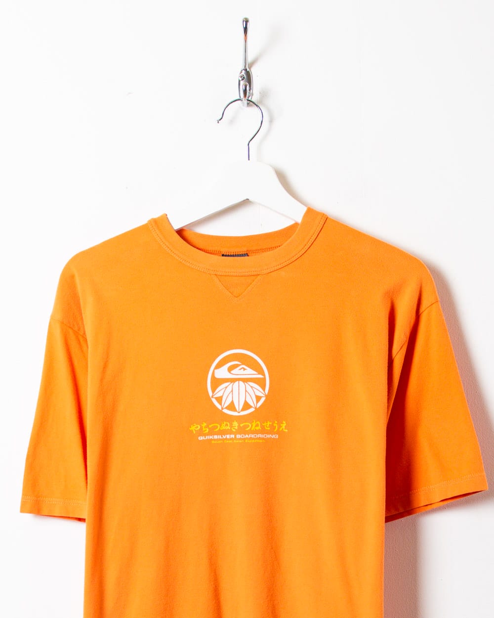 Orange Quiksilver Boardriding South East Asian Expedition T-Shirt - Small