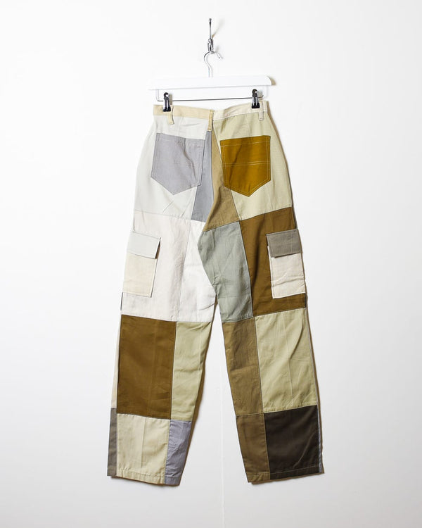 Neutral Reworked Baggy Cargo Trousers - W26 L30