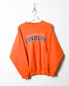 Orange The University Of Findlay Sweatshirt - Small