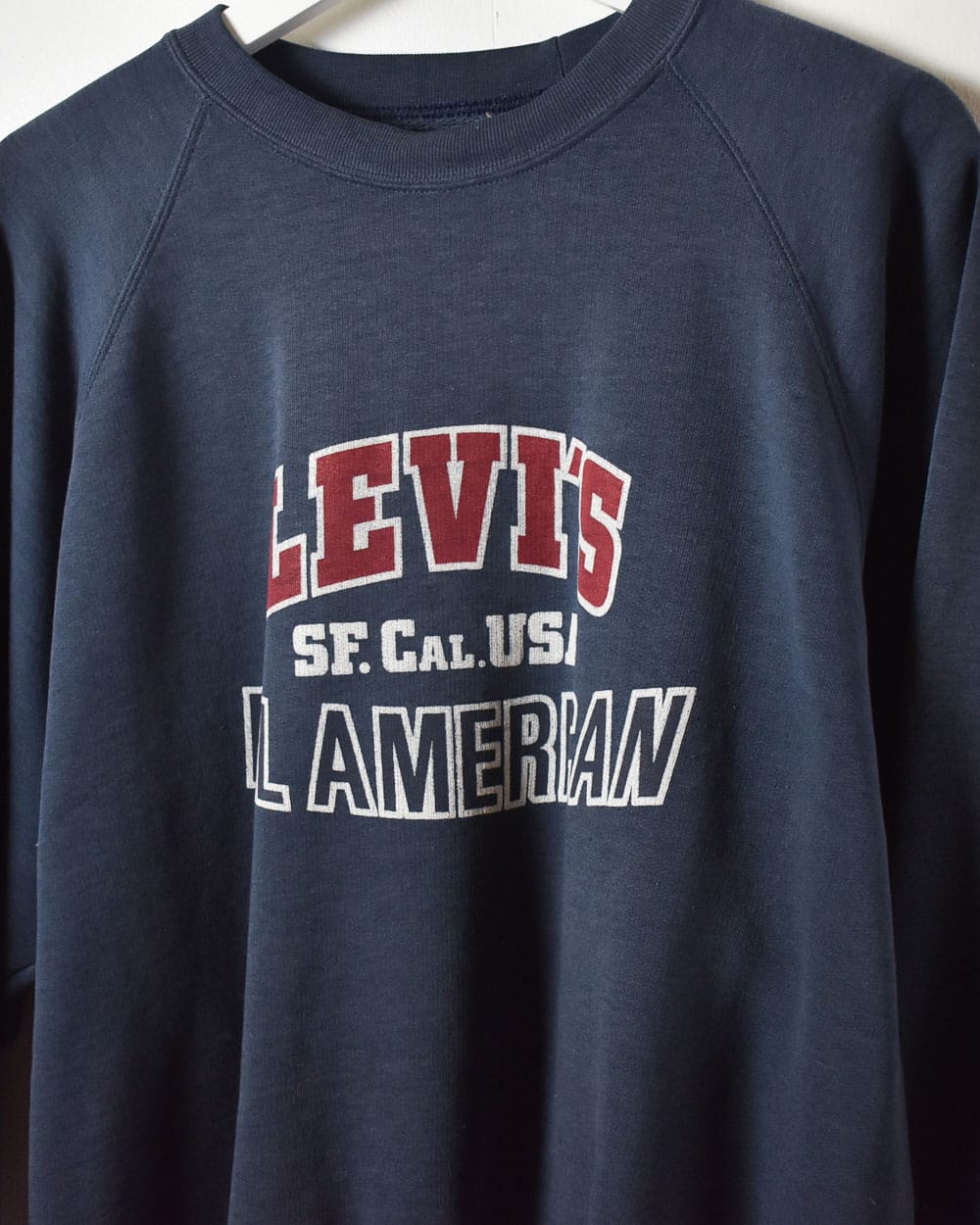 LEVIS Denim Sweater Vintage outlet Crewneck - medium - large