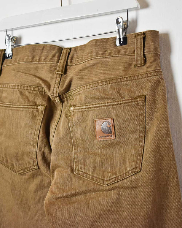 Brown Carhartt Jeans - W34 L32