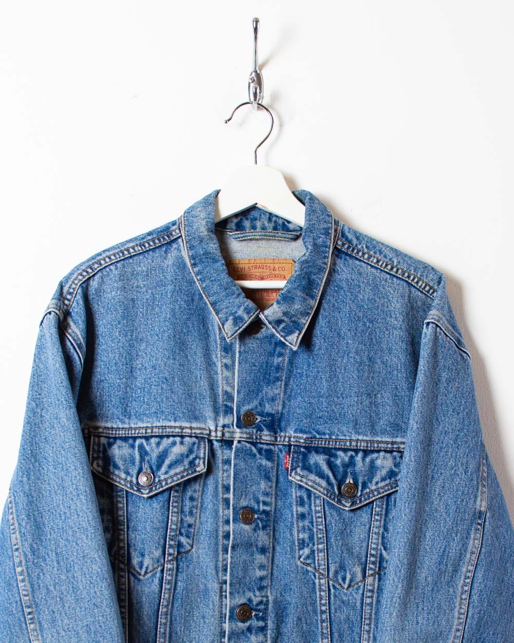 Blue Levi's Denim Jacket - Large