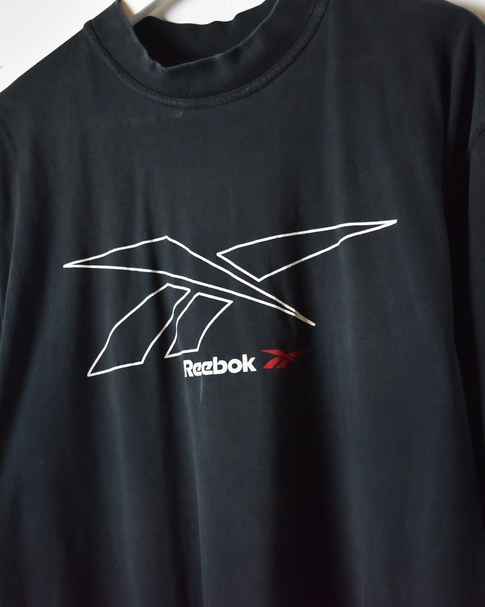 Black Reebok T-Shirt - X-Large