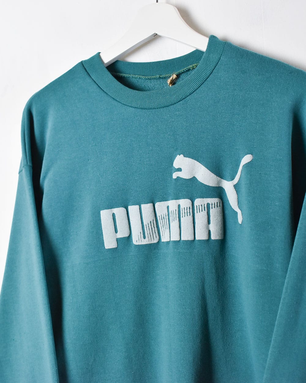 Puma 80s Sweatshirt - Small - Domno Vintage 