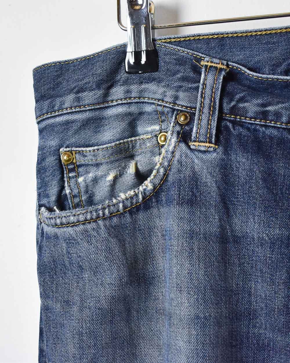 Navy Carhartt Jeans - W34 L33