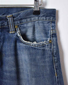 Navy Carhartt Jeans - W34 L33