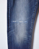 Navy Carhartt Jeans - W34 L33