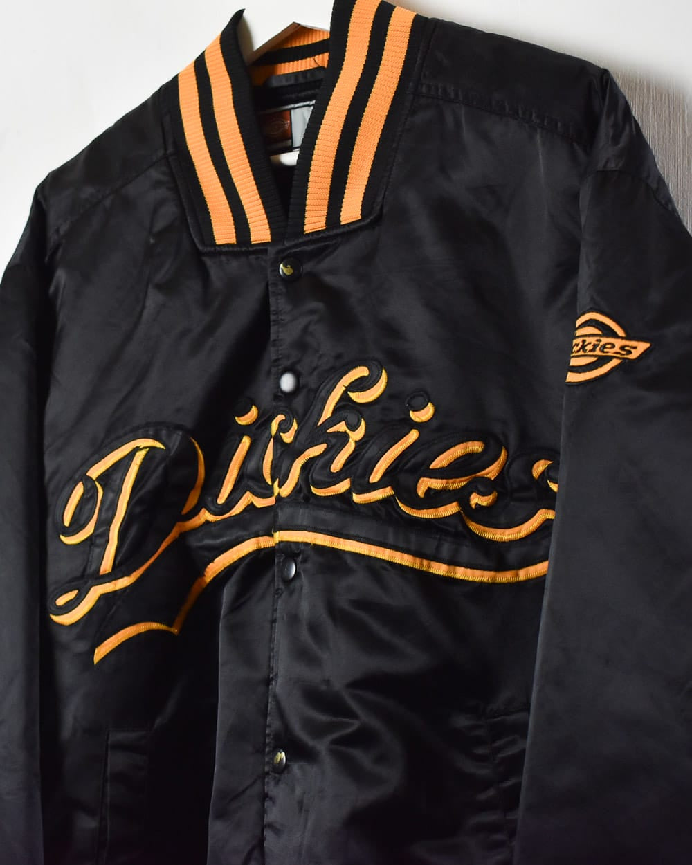 Black Dickies Varsity Jacket - Medium