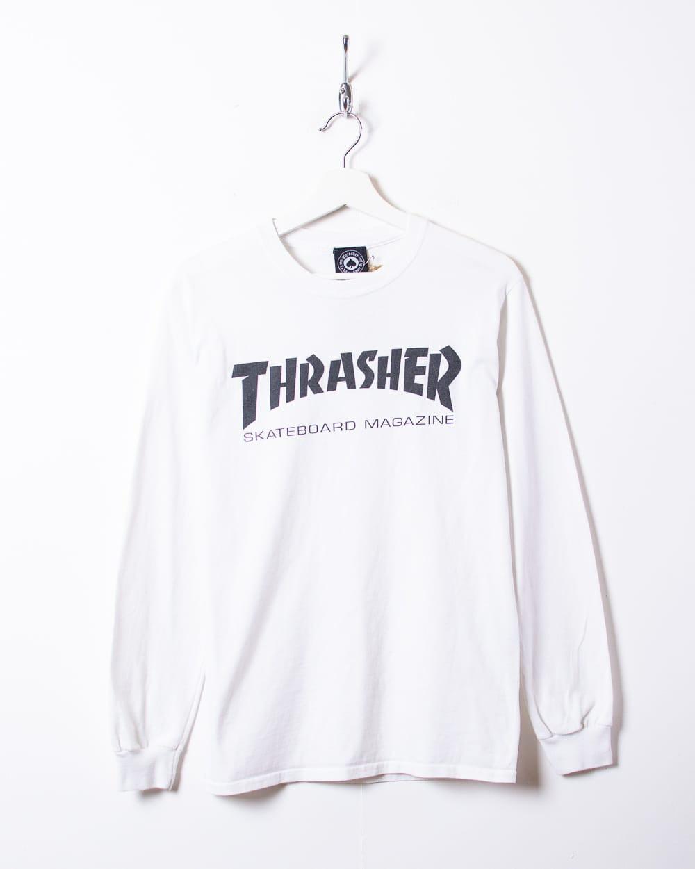 White Thrasher Long Sleeved T-Shirt - Small