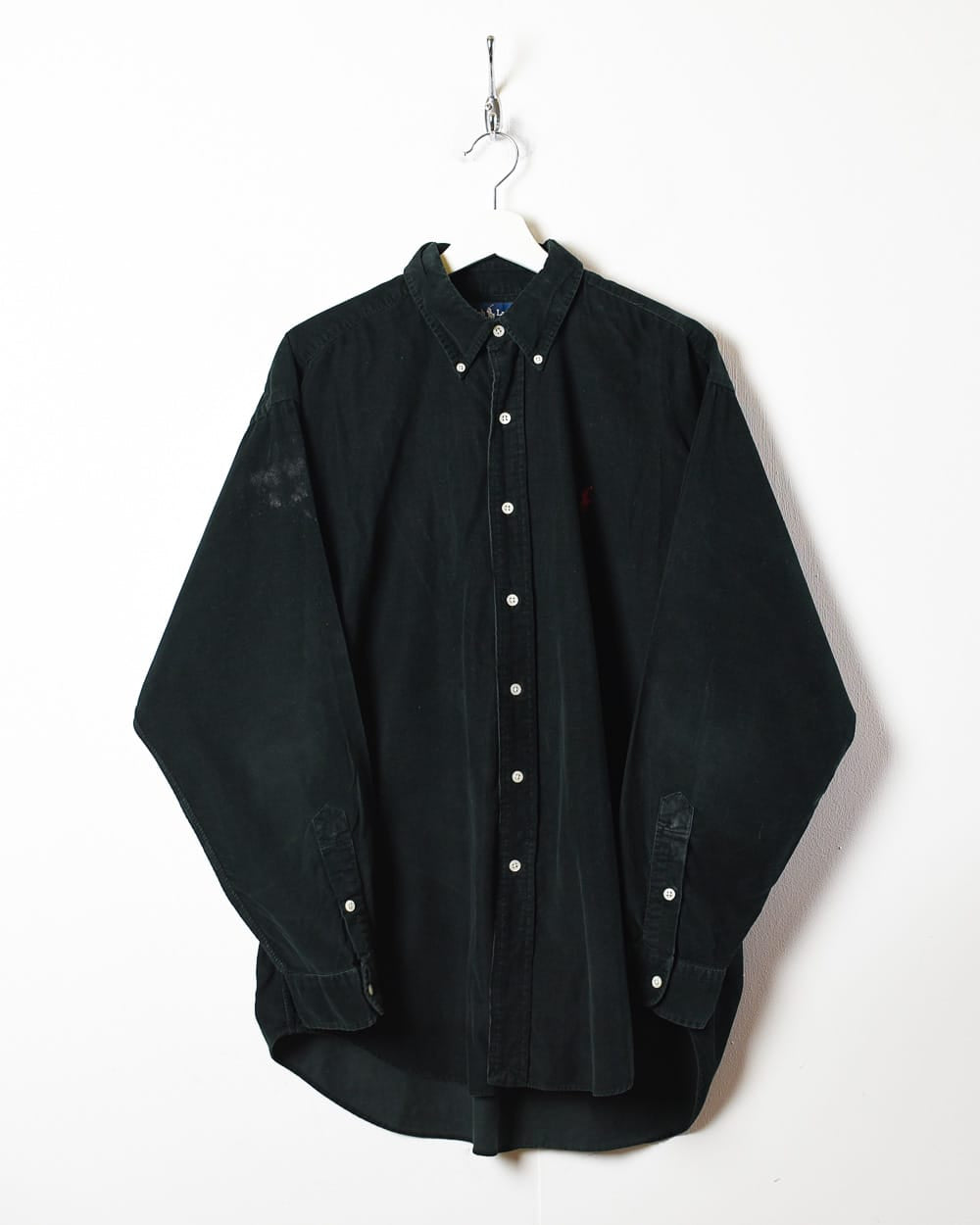 Black Polo Ralph Lauren Blake Corduroy Shirt - Large