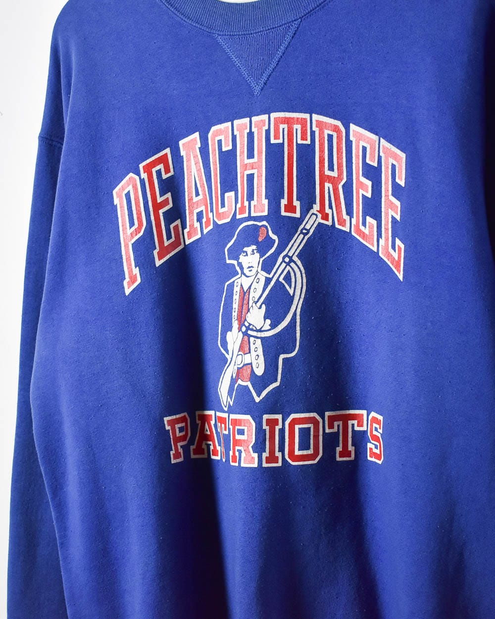 Blue Russell Athletic Peachtree Patriots Sweatshirt - Small
