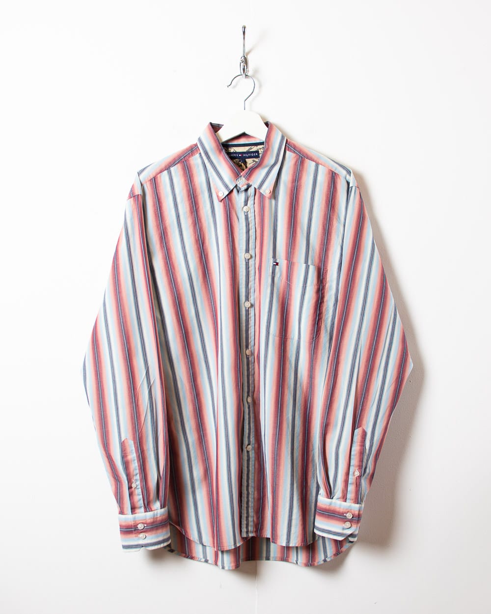 Multicolour Tommy Hilfiger Striped Festival Shirt - Large