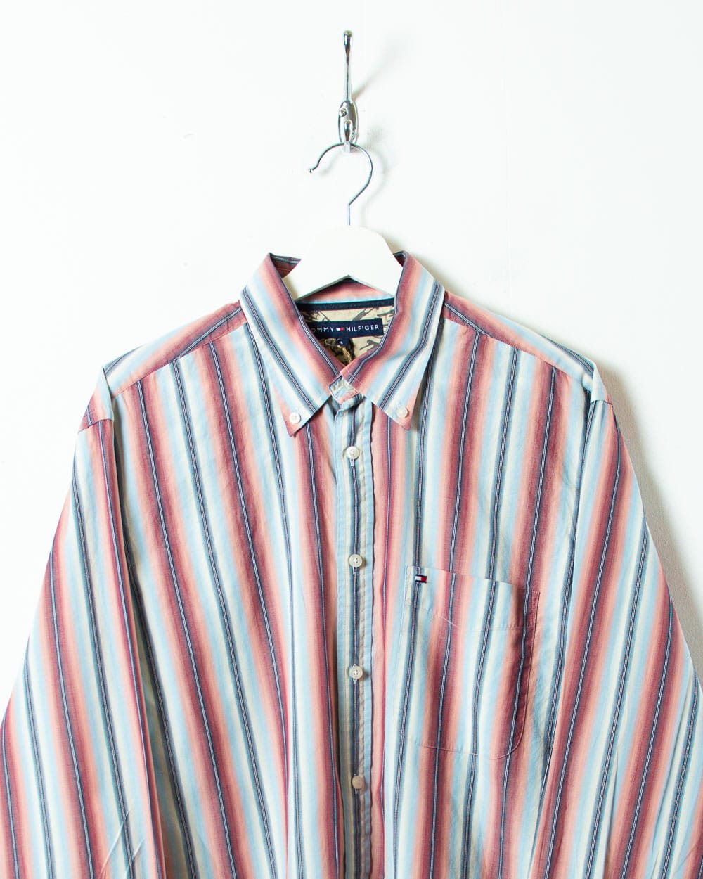 Multicolour Tommy Hilfiger Striped Festival Shirt - Large