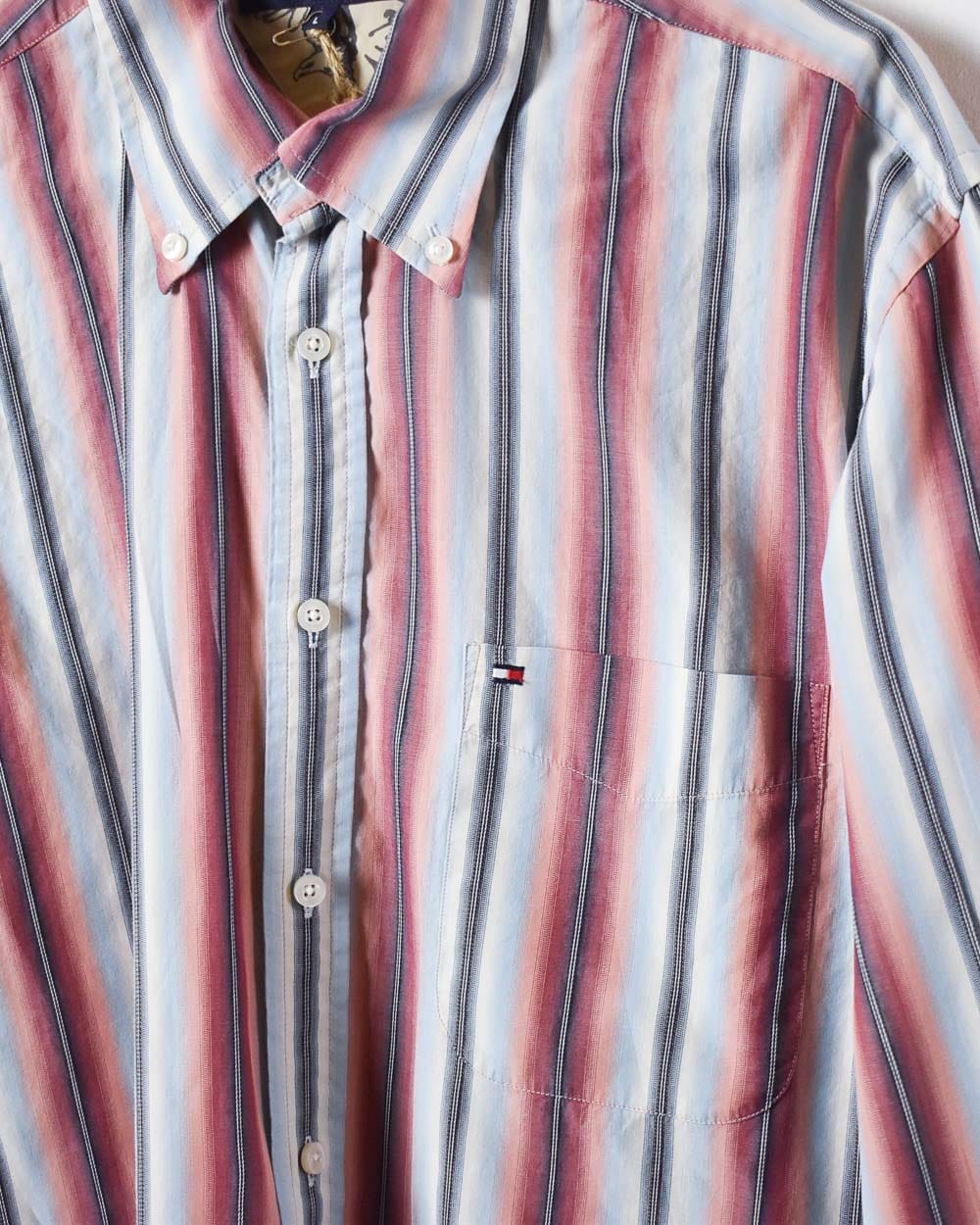 Multicolour Tommy Hilfiger Striped Festival Shirt - Large