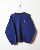 Navy Reebok Sweatshirt - Small