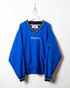 Blue Champion Cybex Pullover Windbreaker Jacket - Large