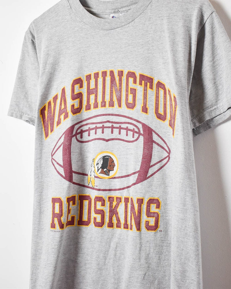 NFL Team Apparel Gray Washington Redskins Graphic T-Shirt Men's Size M  Medium