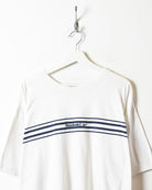 White Reebok T-Shirt - Large