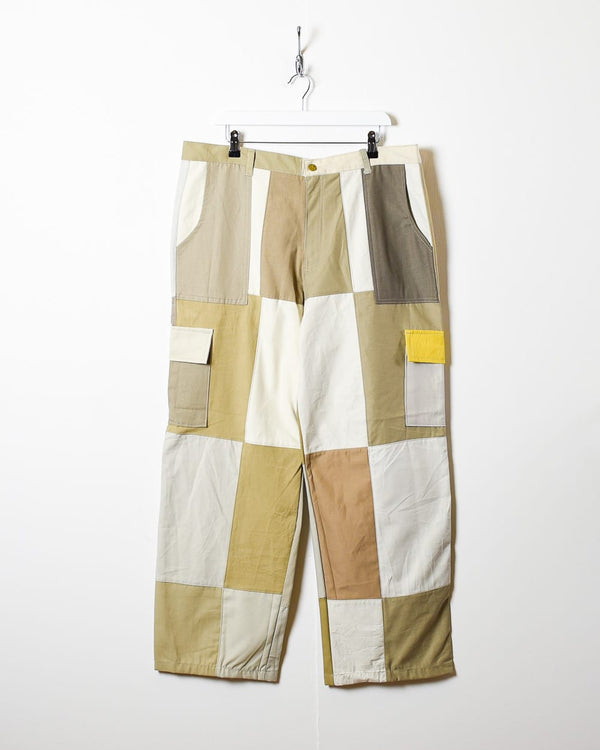 Neutral Reworked Baggy Cargo Trousers - W38 L29