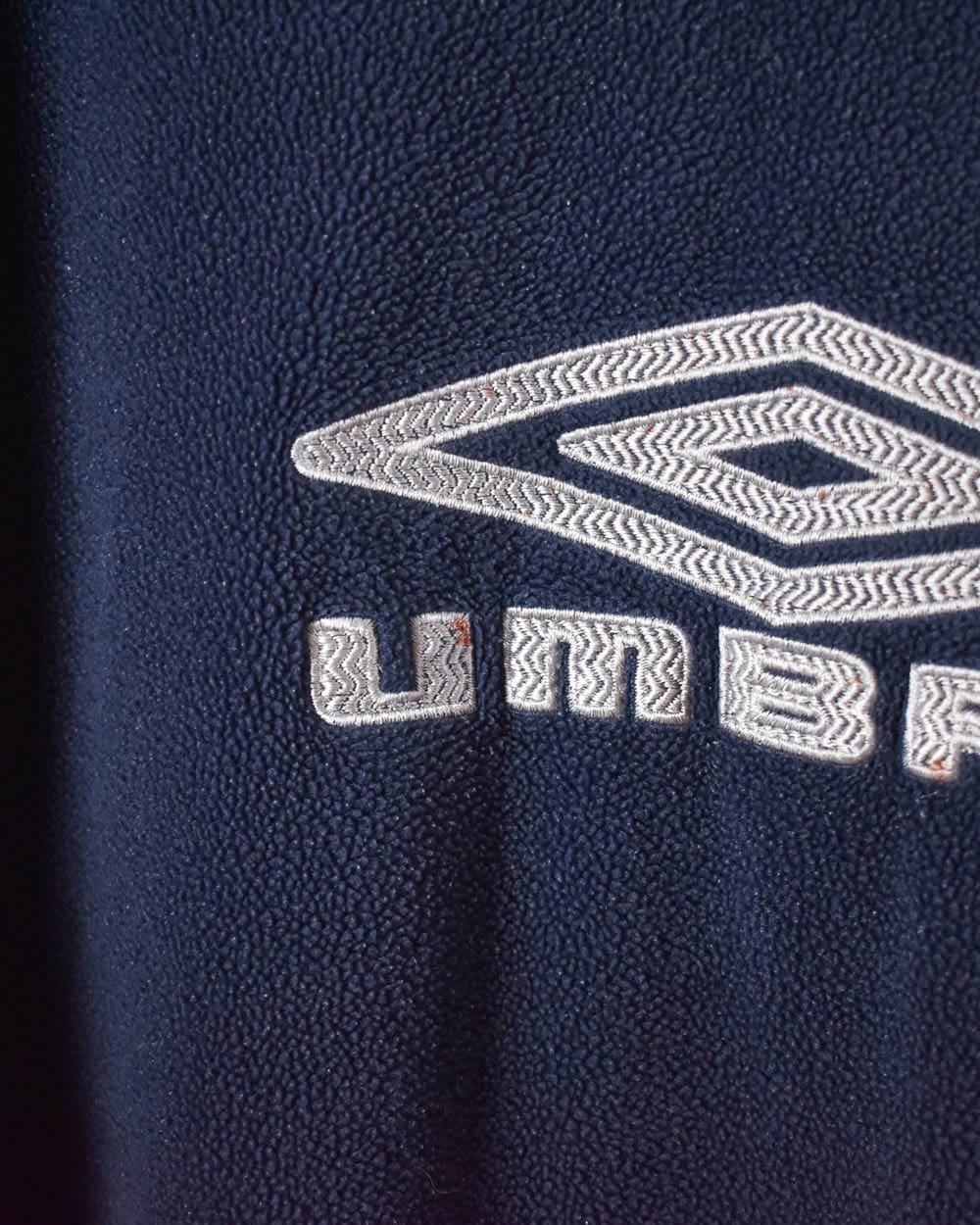 Navy Umbro Fleece Sweatshirt - Small