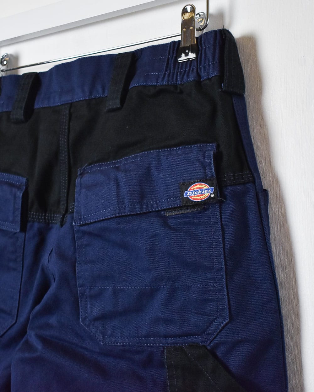 Blue Dickies Workwear Double Knee Cargo Trousers - W30 L32