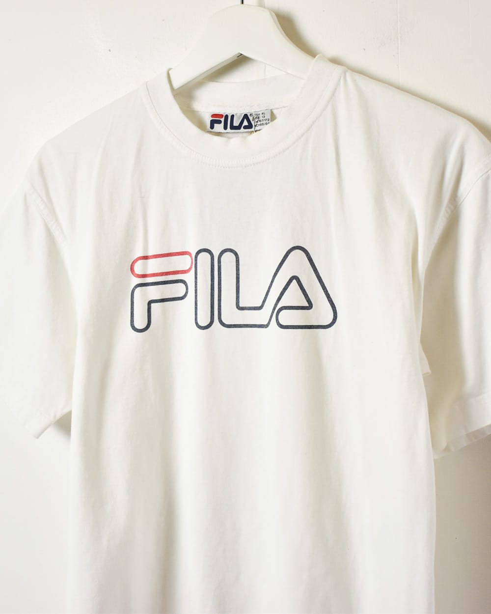 White Fila T-Shirt - Small