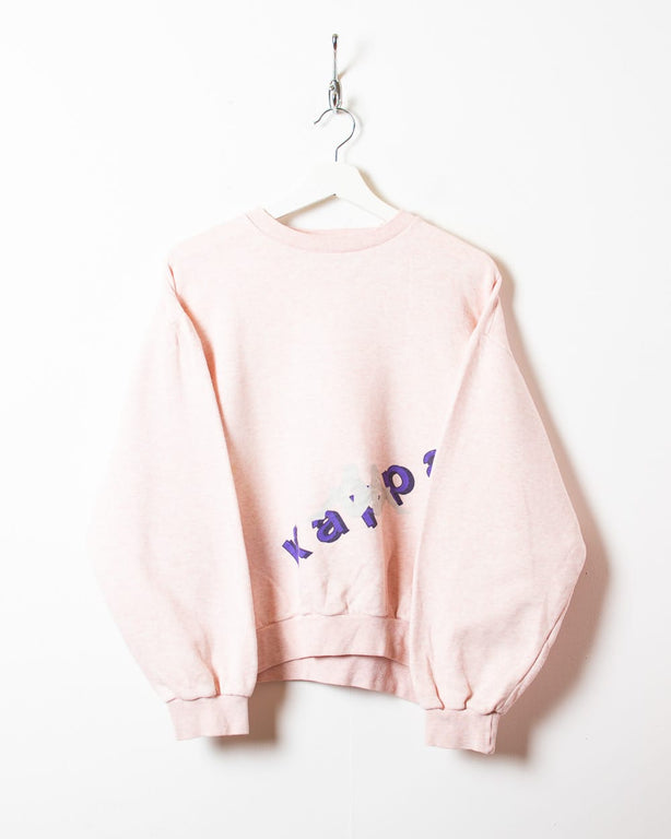 Pink Kappa 80s Sweatshirt - Small