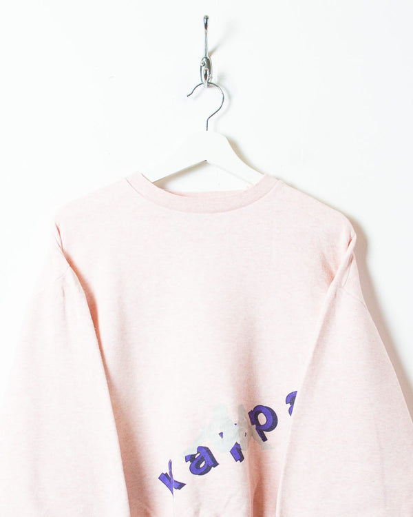Pink Kappa 80s Sweatshirt - Small