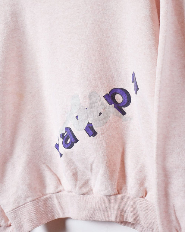 Pink Kappa 80s Sweatshirt - Small
