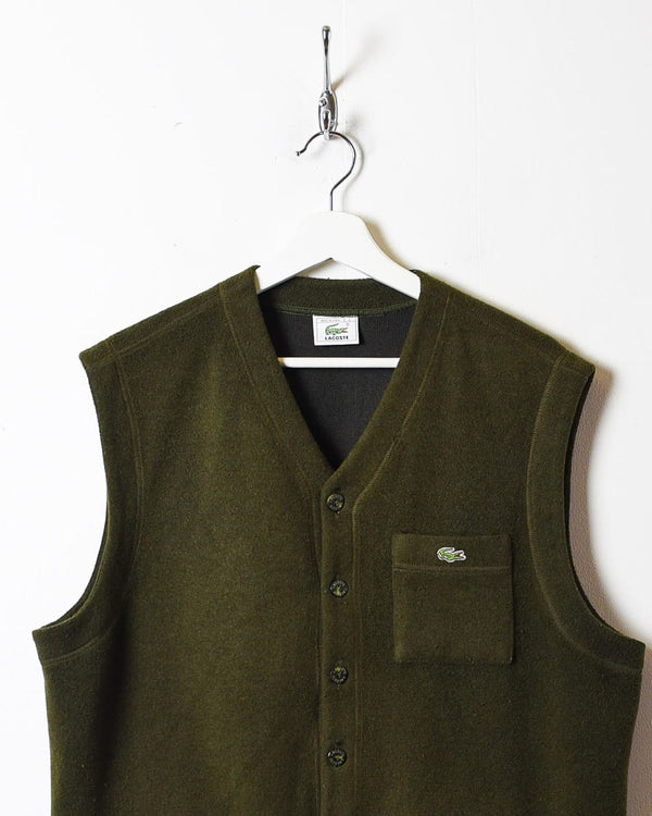 Green Lacoste Sweater Vest - Large