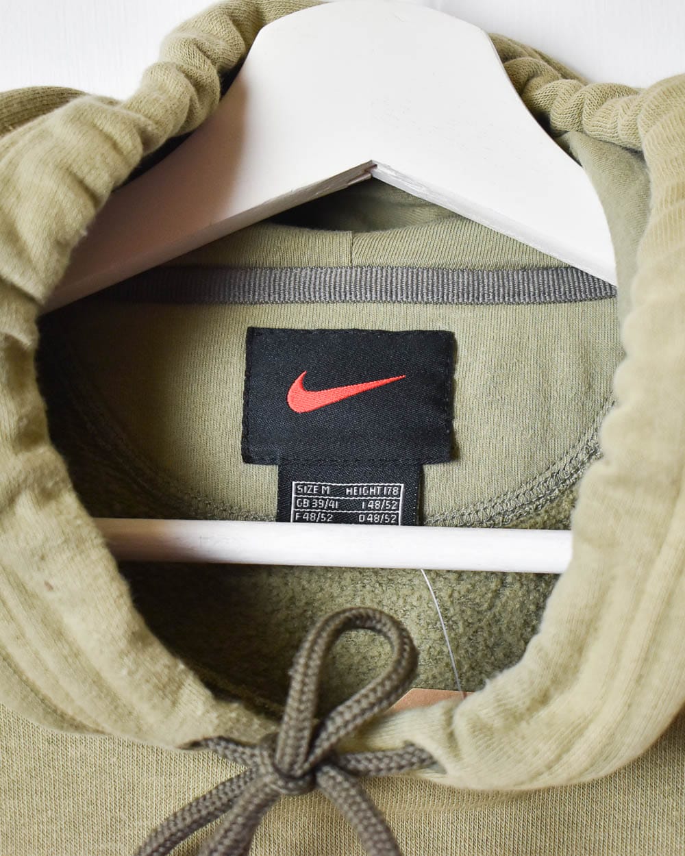 Khaki Nike Hoodie - Medium