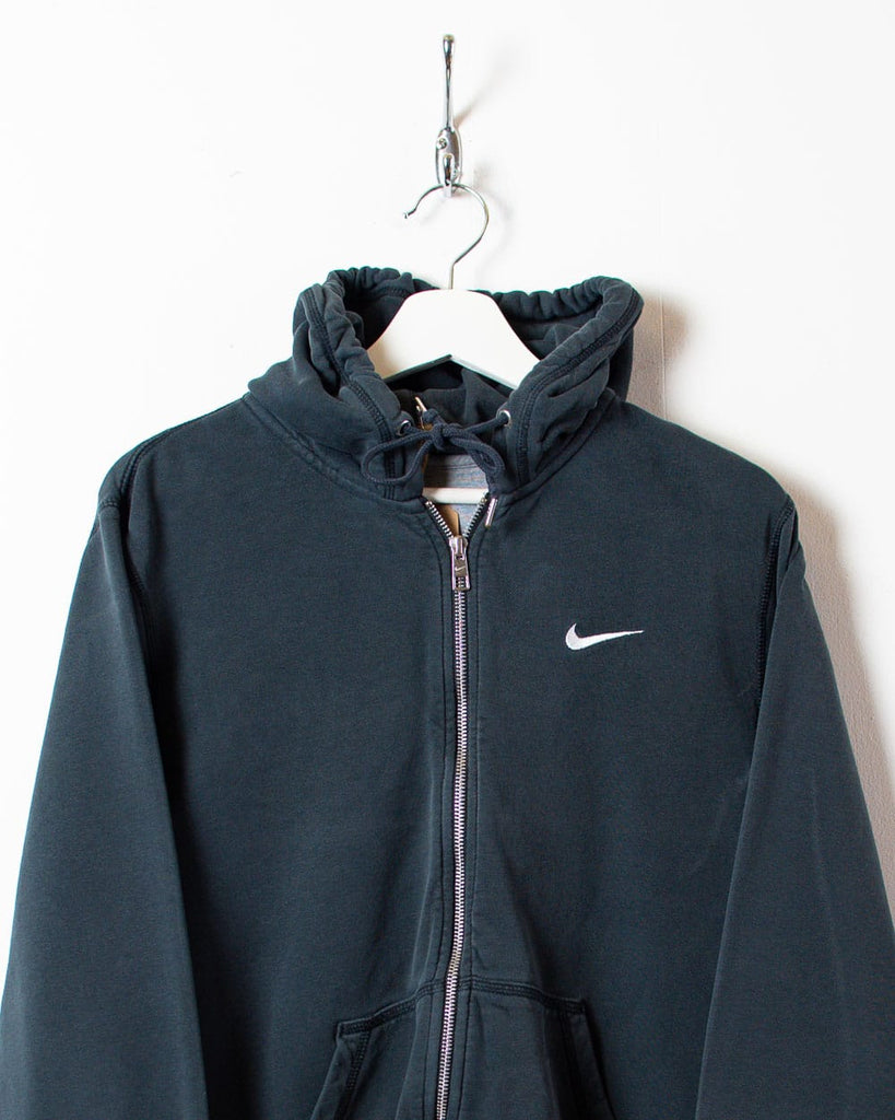 Vintage 00s Black Nike Chicago White Sox Zip-Through Hoodie - Small Cotton–  Domno Vintage