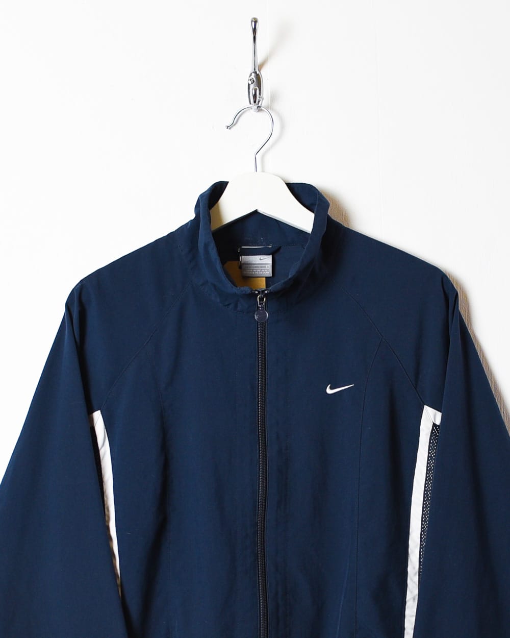 Navy Nike Windbreaker Jacket - Large Women's