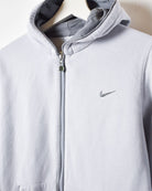 BabyBlue Nike Zip-Through Hoodie - Medium Women's