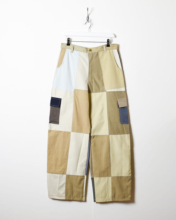 Neutral Reworked Baggy Cargo Trousers - W32 L29