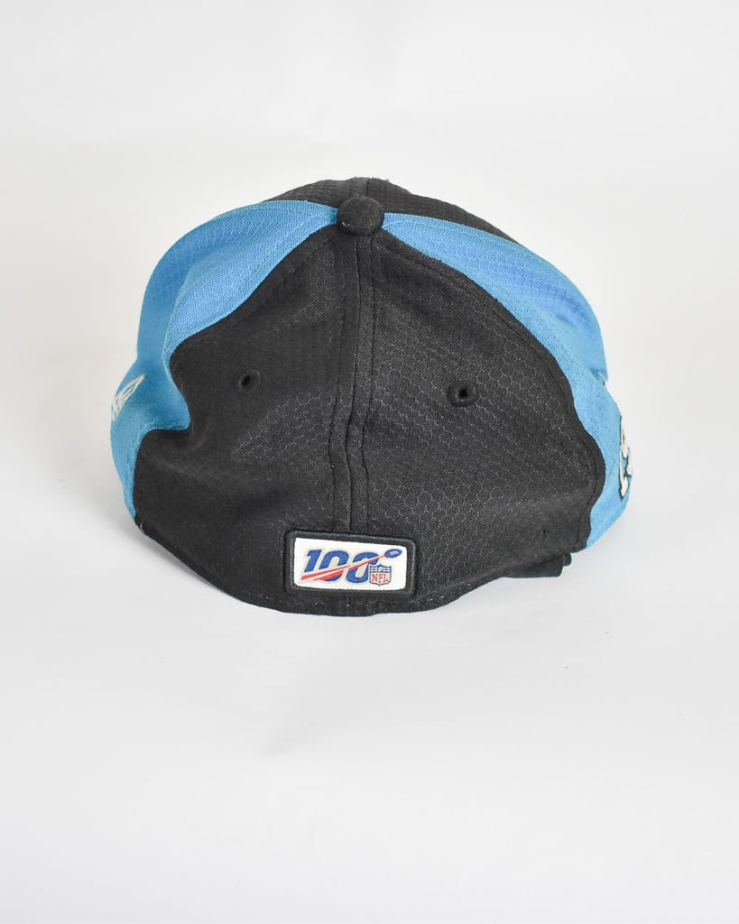 Vintage 90s Black New Era NFL Carolina Panthers Textured Kids Cap Cotton–  Domno Vintage