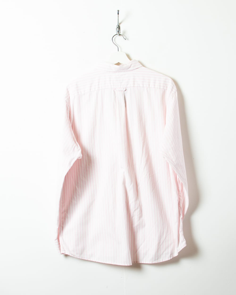 Pink Chemise Lacoste Striped Shirt - Large