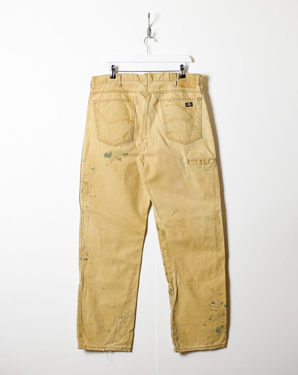 Neutral Dickies Distressed Double Knee Carpenter Jeans - W36 L33