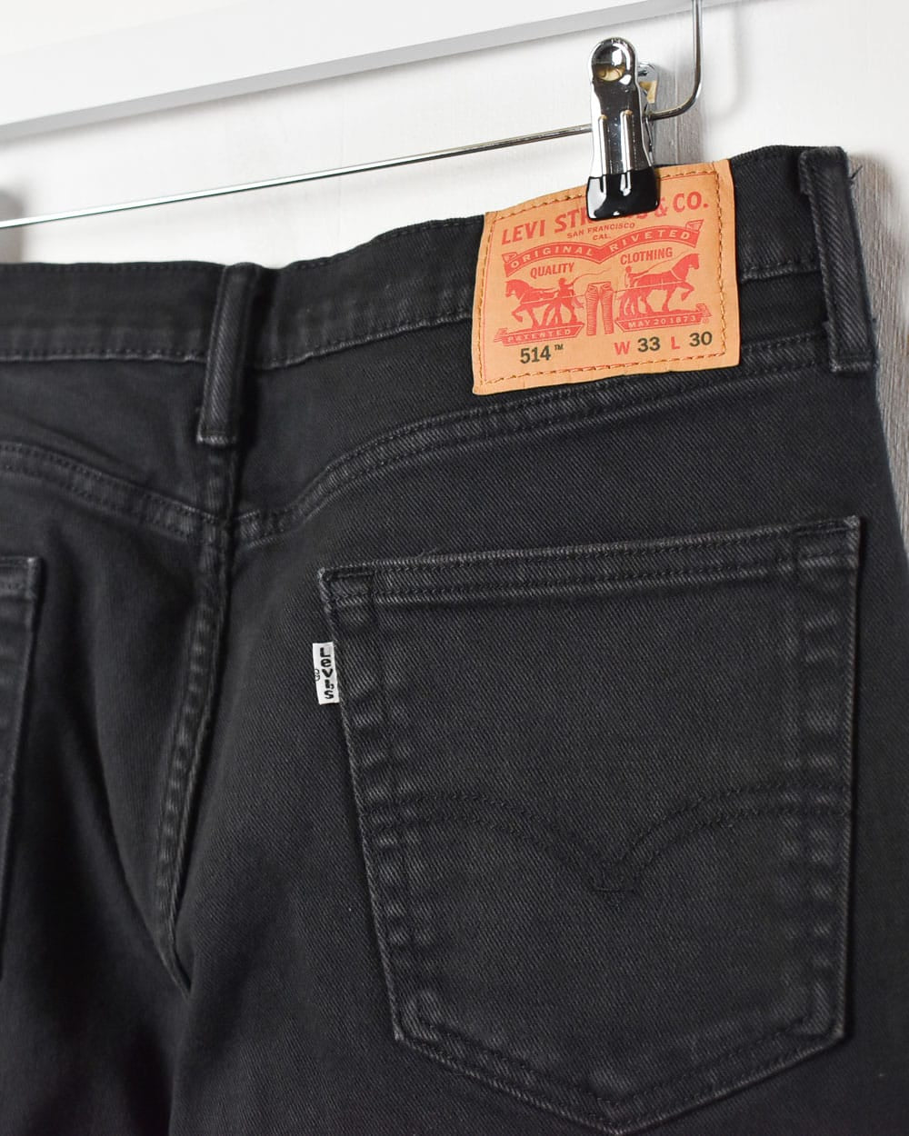 Black Levi's 514 Jeans - W34 L30