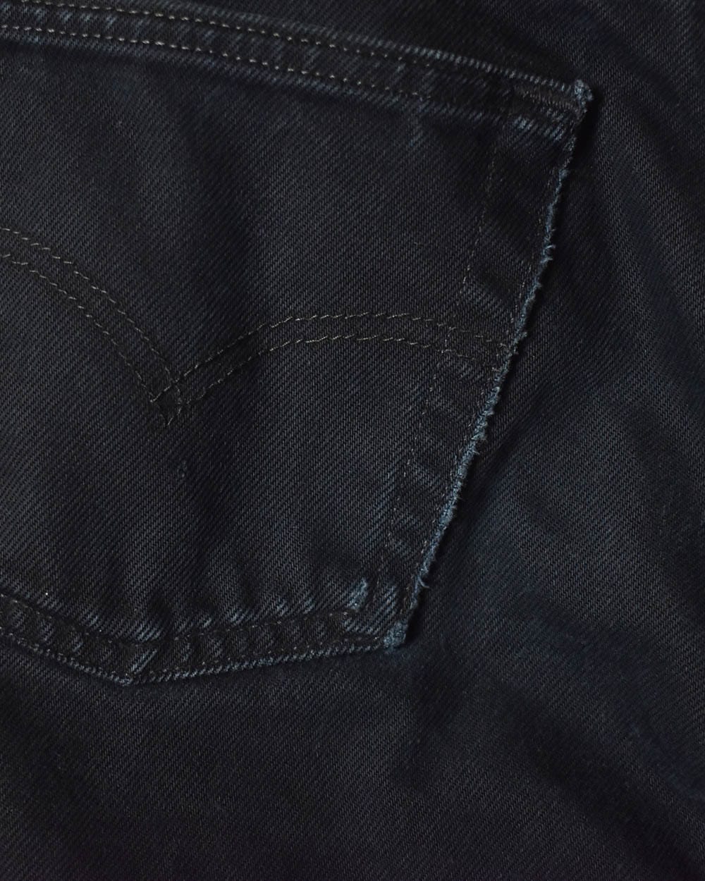 Black Levi's 522 Jeans - W32 L31